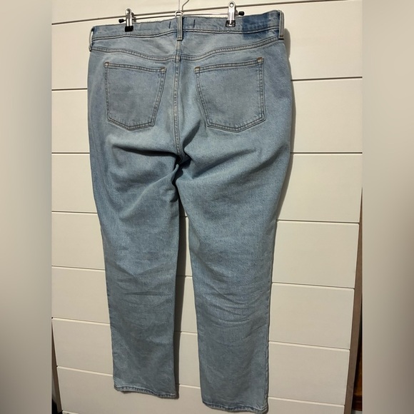 Abercrombie and Fitch the 90s straight leg low rise size 33/16R curve love - Picture 10 of 12